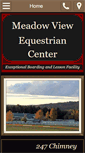 Mobile Screenshot of meadowviewequestriancenter.com